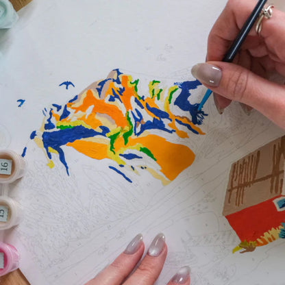 petit pinceau randonnée en Norvège