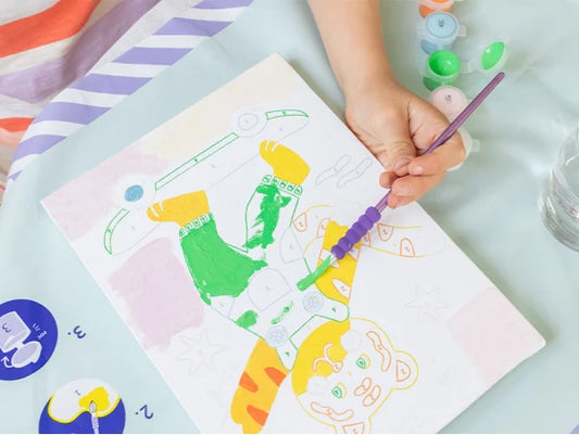 peinture au numéro made in france pour enfant