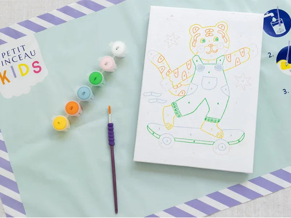 peinture au numéro made in france pour enfant