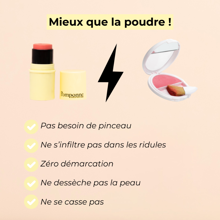 Baume & Blush Sunset • Le Fantastick vs blush classique
