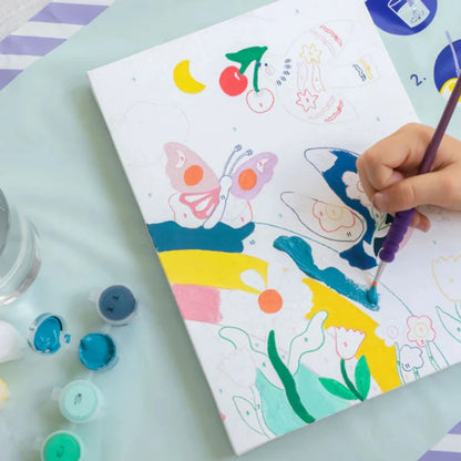 coffret peinture au numéro pour enfant made in France