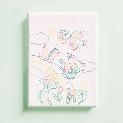 coffret peinture au numéro pour enfant made in France