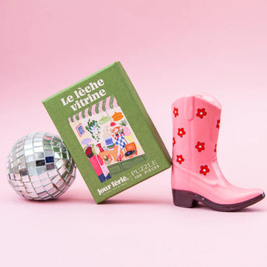 puzzle 100 pièces jour férié le lèche vitrine