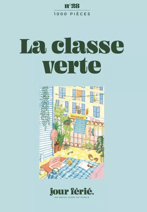 puzzle jour férié 1000 pièces la classe verte