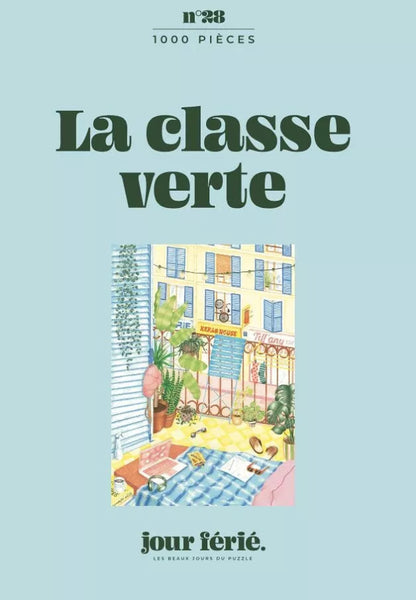 puzzle jour férié 1000 pièces la classe verte