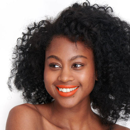 rendu rouge à lèvres pomponne orange