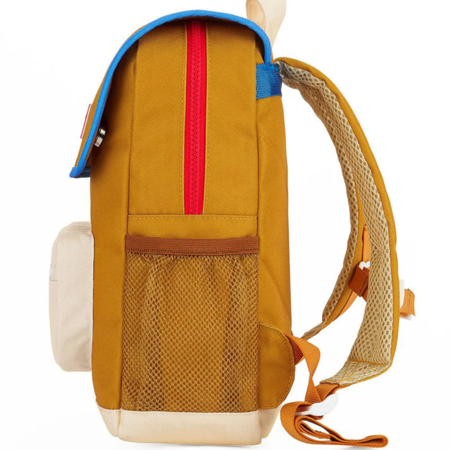 sac à dos hello hossy mini honey sur le côté