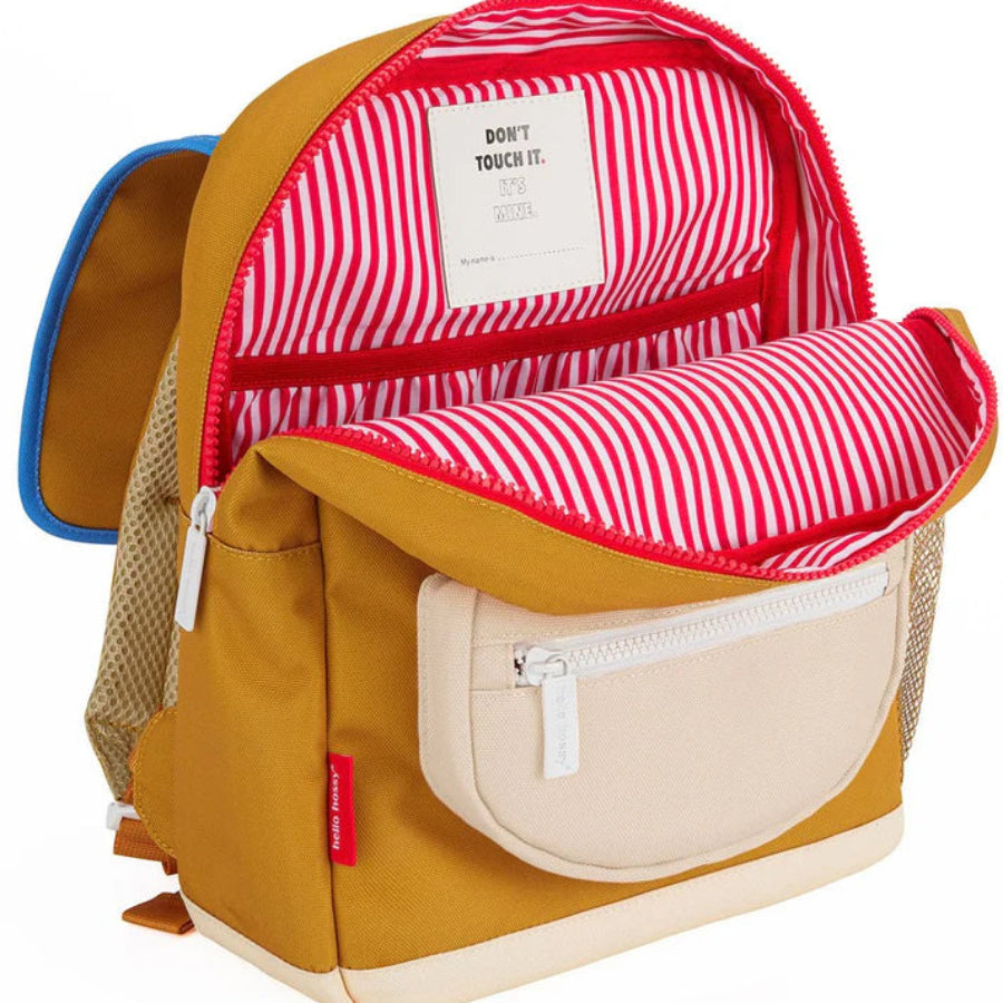 sac à dos ouvert mini honey hello hossy