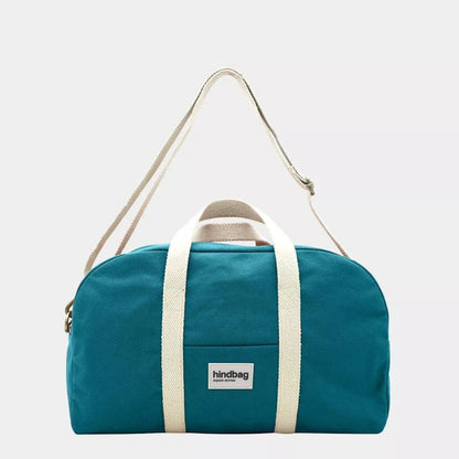 sac bowling hindbag bleu paon