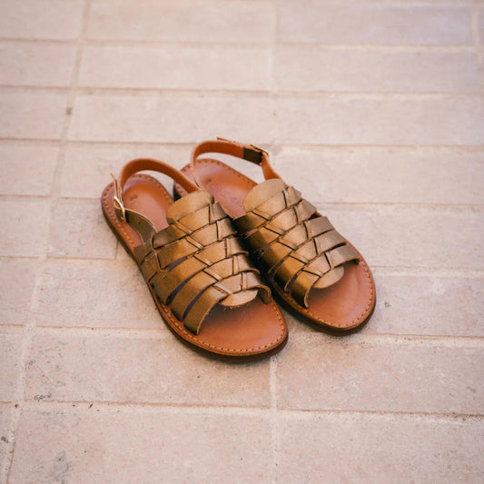 sandales cali bronze mapache