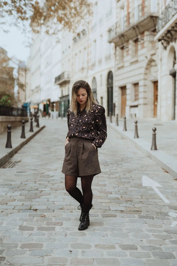 short amsterdam marron glacé