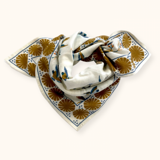 foulard apaches cerisier fleur de vanille