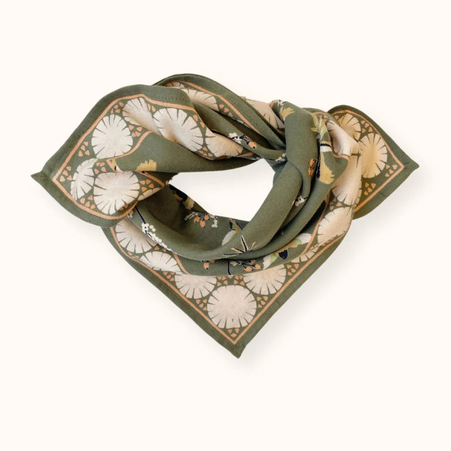 foulard apaches cerisier eucalyptus