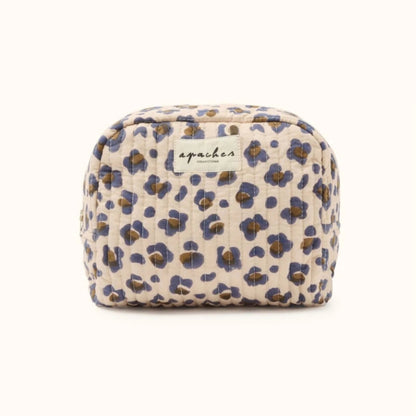 trousse de toilette apaches gaya léopard macadamia