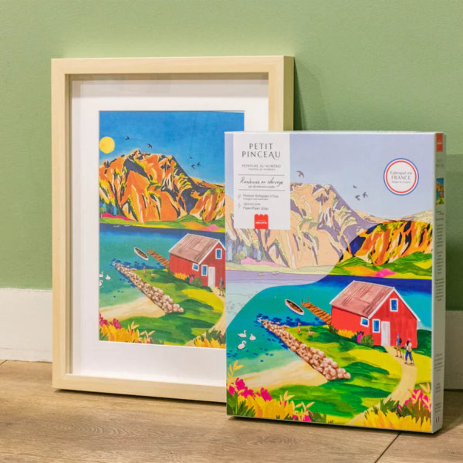 tableau randonnée en Norvège