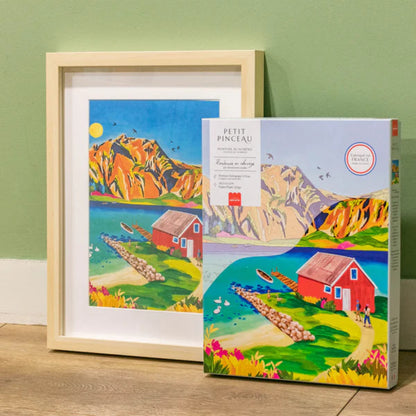 tableau randonnée en Norvège