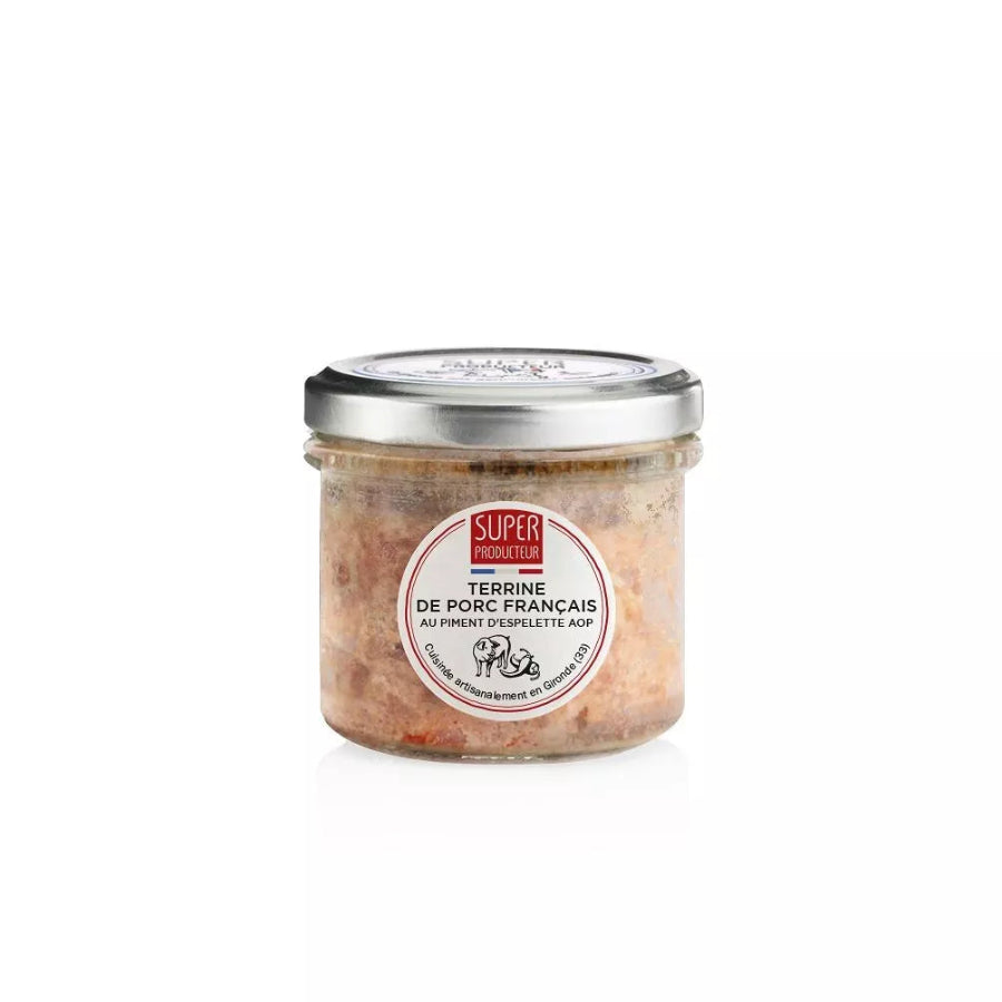 terrine de porc au piment d'espelette
