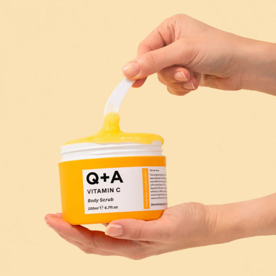 texture du gommage vitamince c q+a