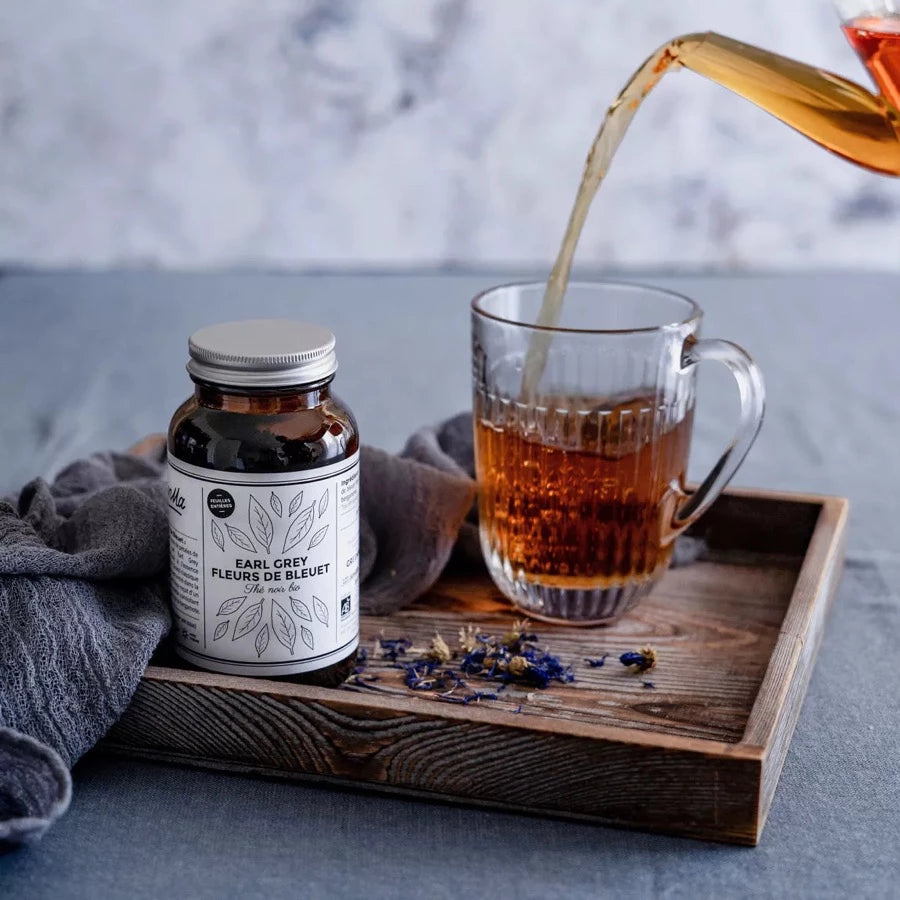 Thé noir bio Earl Grey, fleurs de bleuet GreenMa
