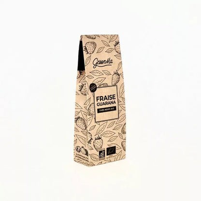 thé noir bio à la fraise guarana