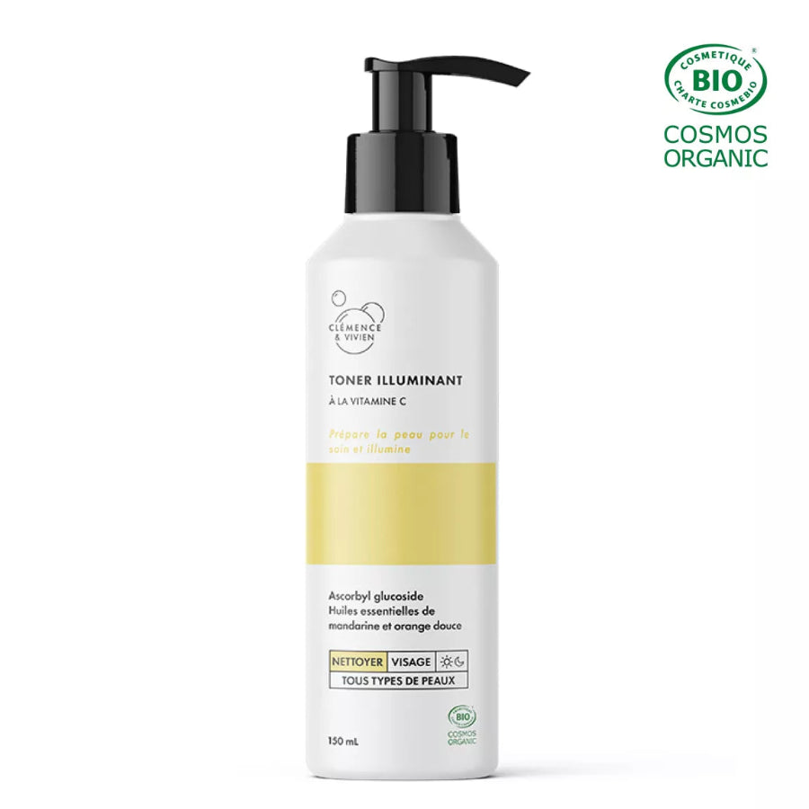 toner illuminant à la vitamine c