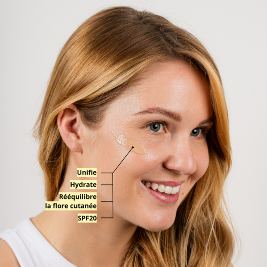 BB crème nude naturelle