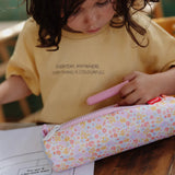 trousse enfant hello hossy imprimé fleuri