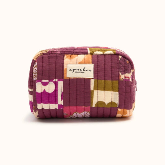 trousse de toilette apaches aubergine