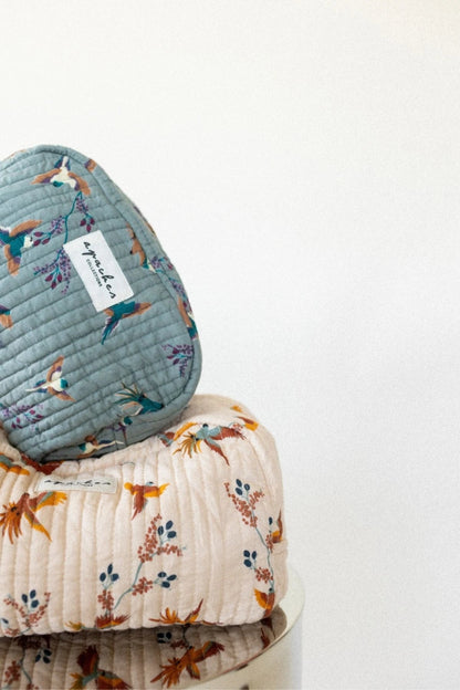 trousses de toilette apaches motif cerisier