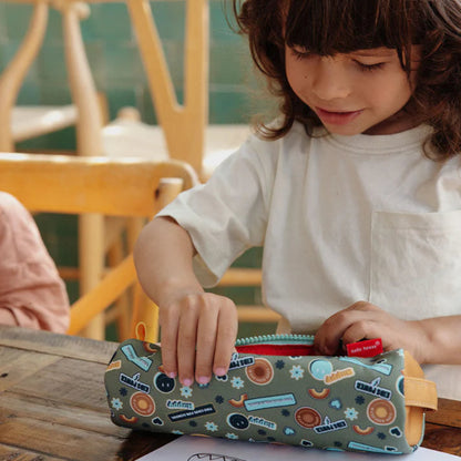 trousse scolaire enfant smiley hello hossy