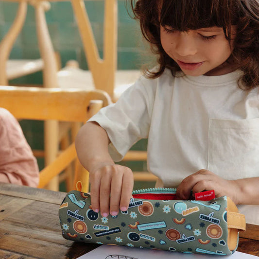 trousse scolaire enfant smiley hello hossy