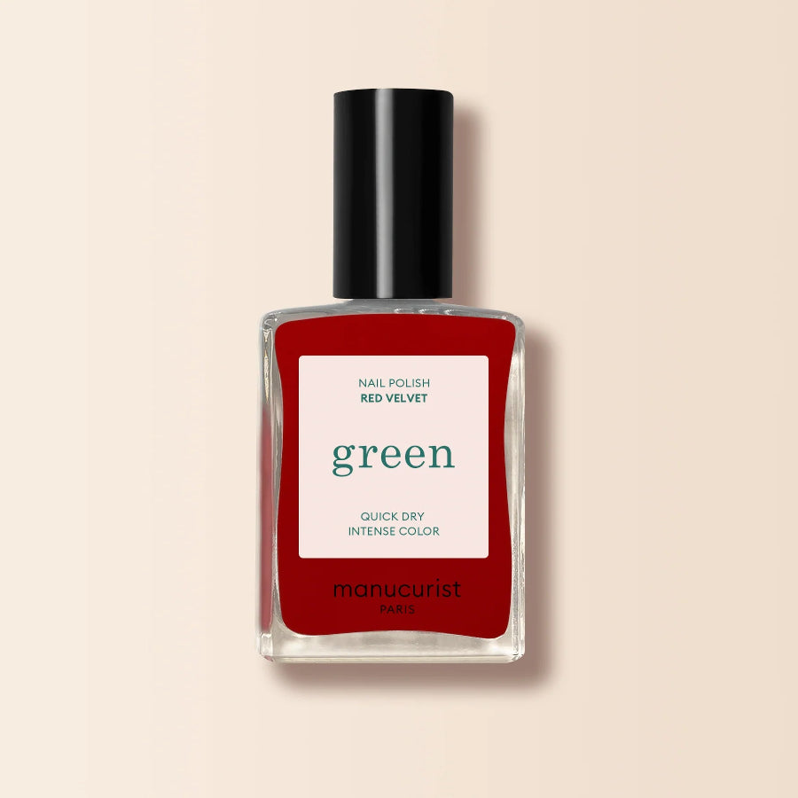 vernis green manucurist red velvet