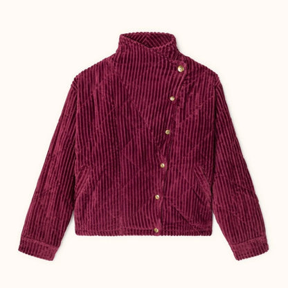 veste velours côtelé apaches cherry