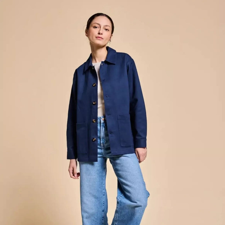 veste en coton épais marcel hindbag