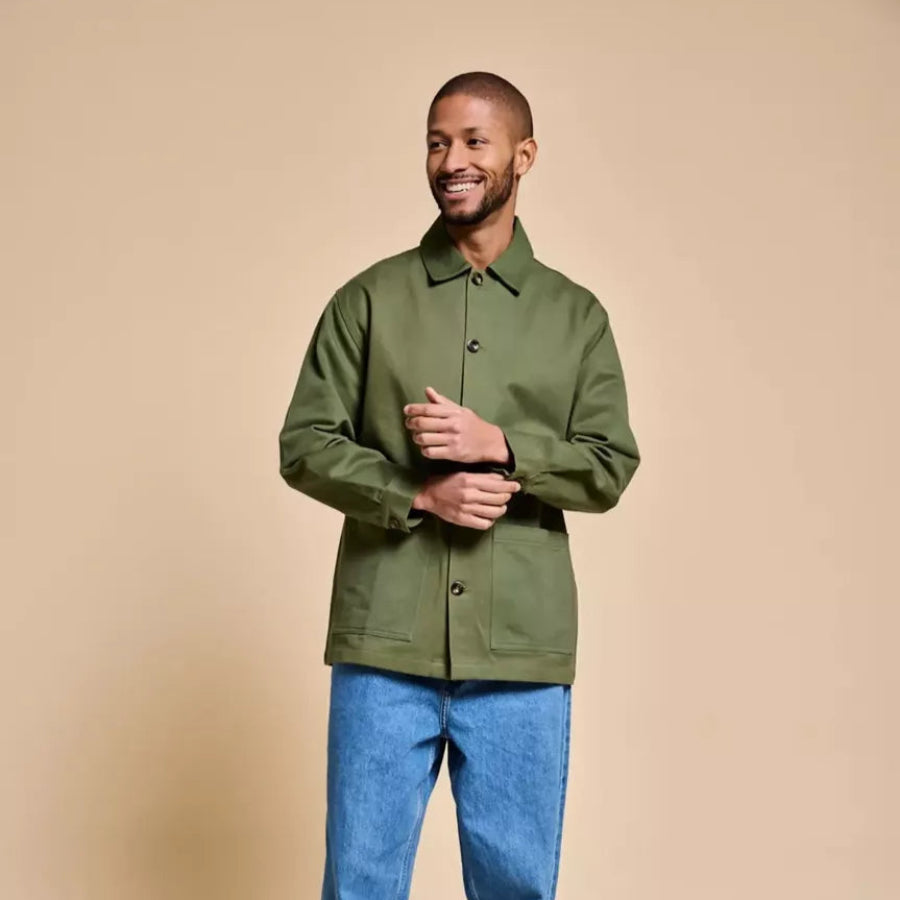 veste en coton épais marcel hindbag