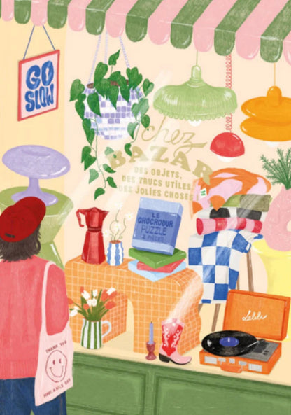 visuel puzzle 100 pièces jour férié le lèche vitrine