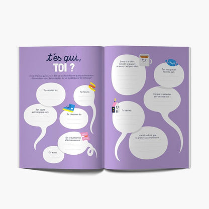 Vive toi ! - un livre à remplir et à offrir