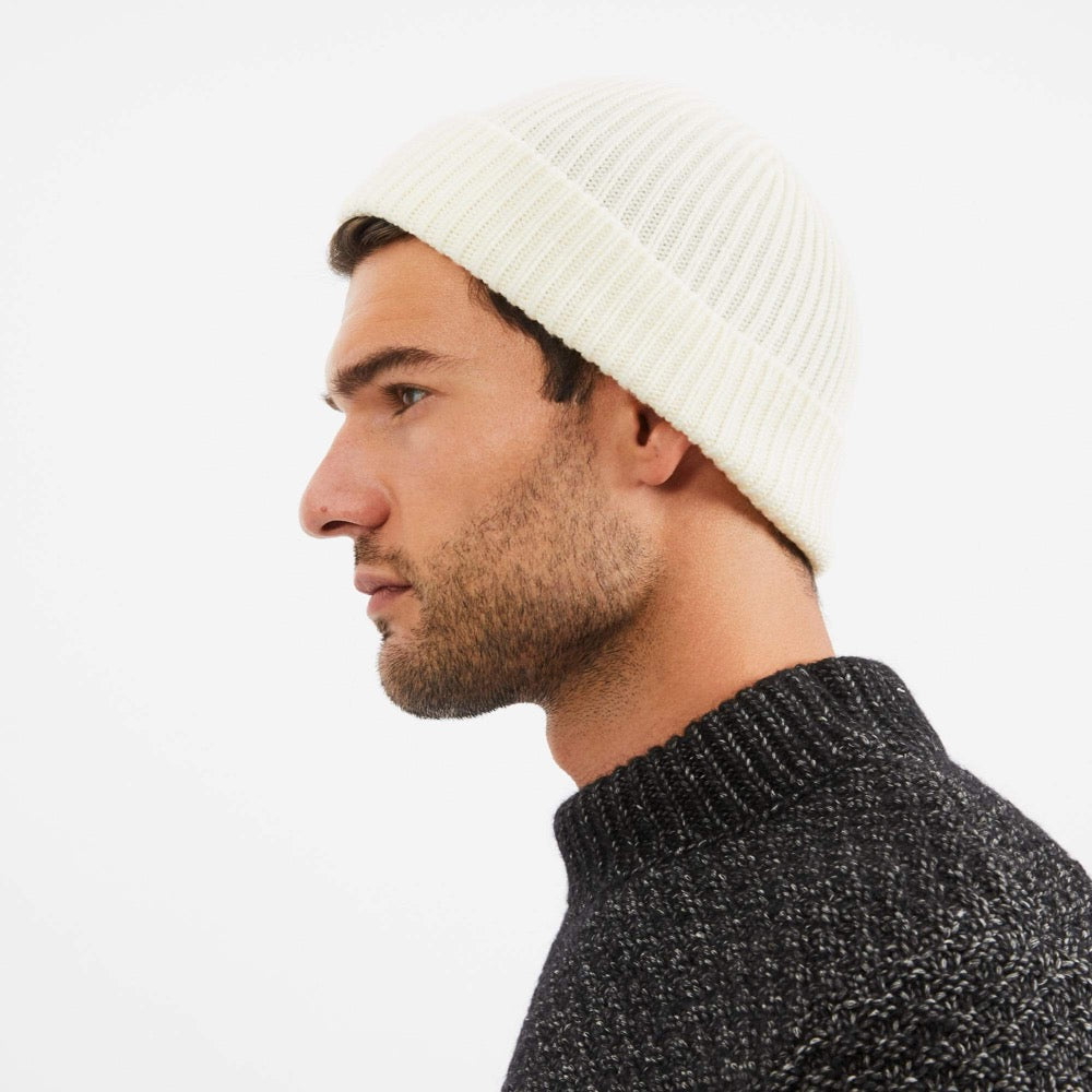 Bonnet 100% Mérinos Ecru