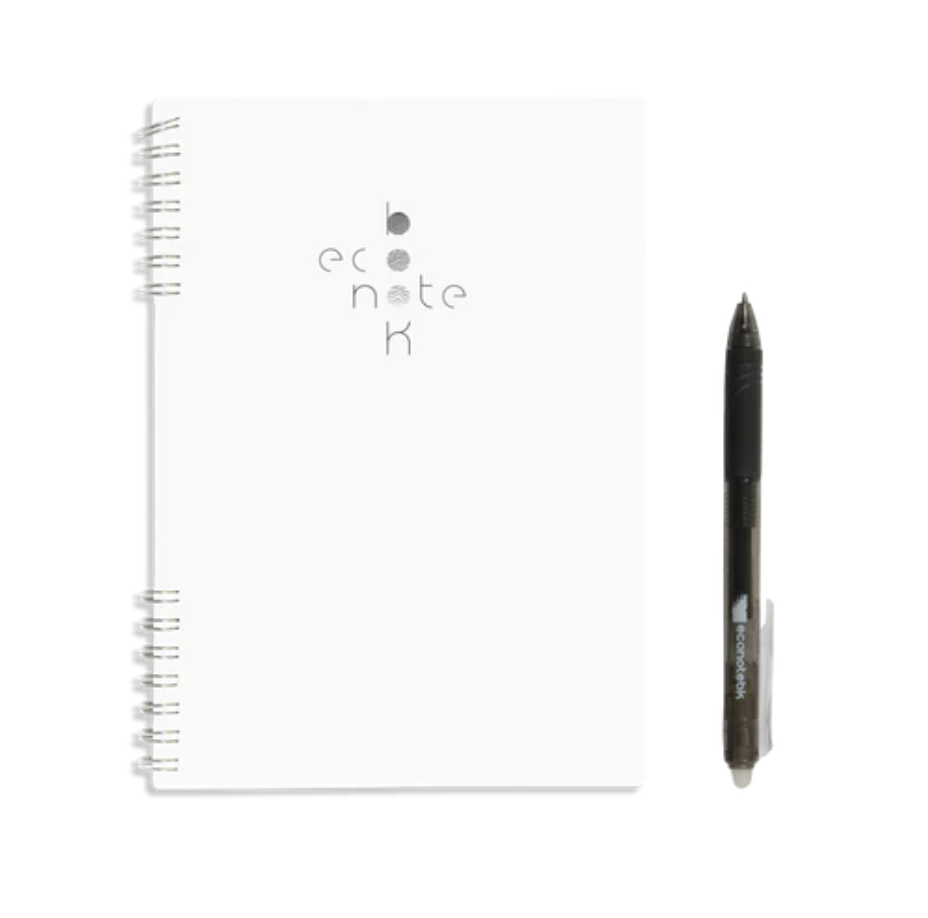 Cahier A5 réutilisable  Blanc