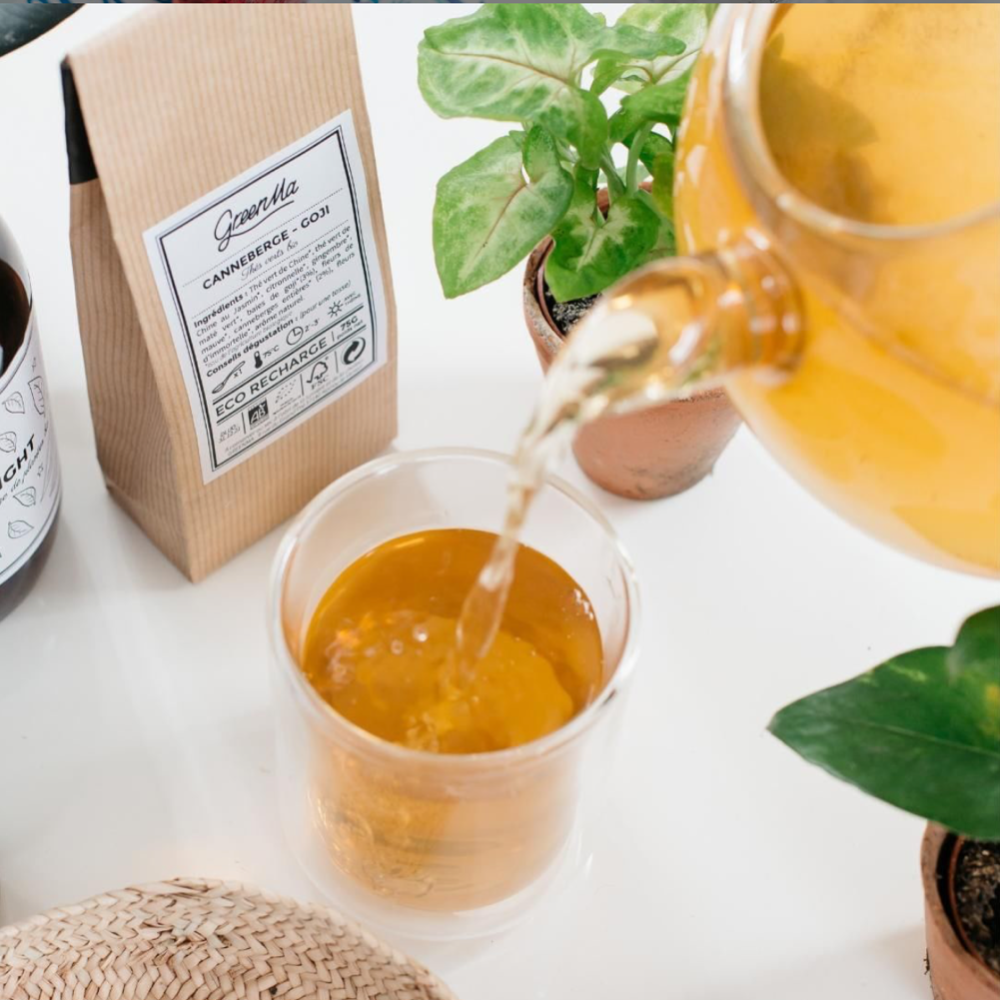 Thé noir bio canneberge-goji GreenMa