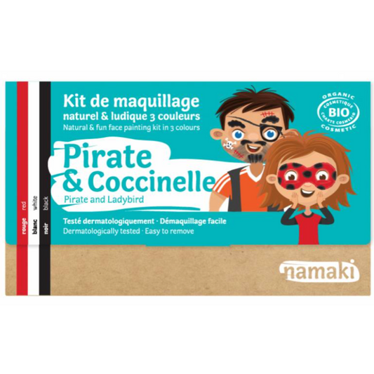 kit de maquillage pirate et coccinelle