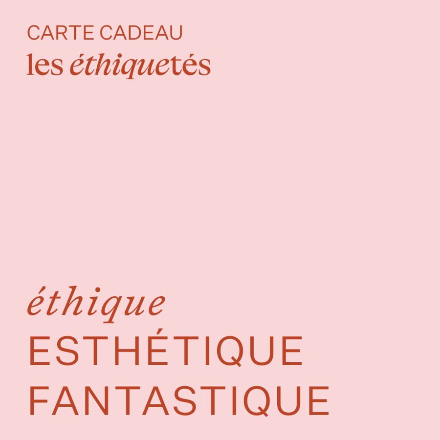 Carte cadeau Les éthiquetés