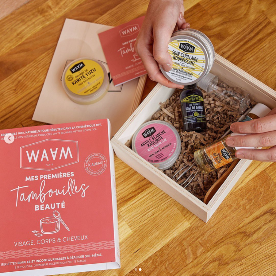 Coffret DIY Mes première tambouilles beauté Waam