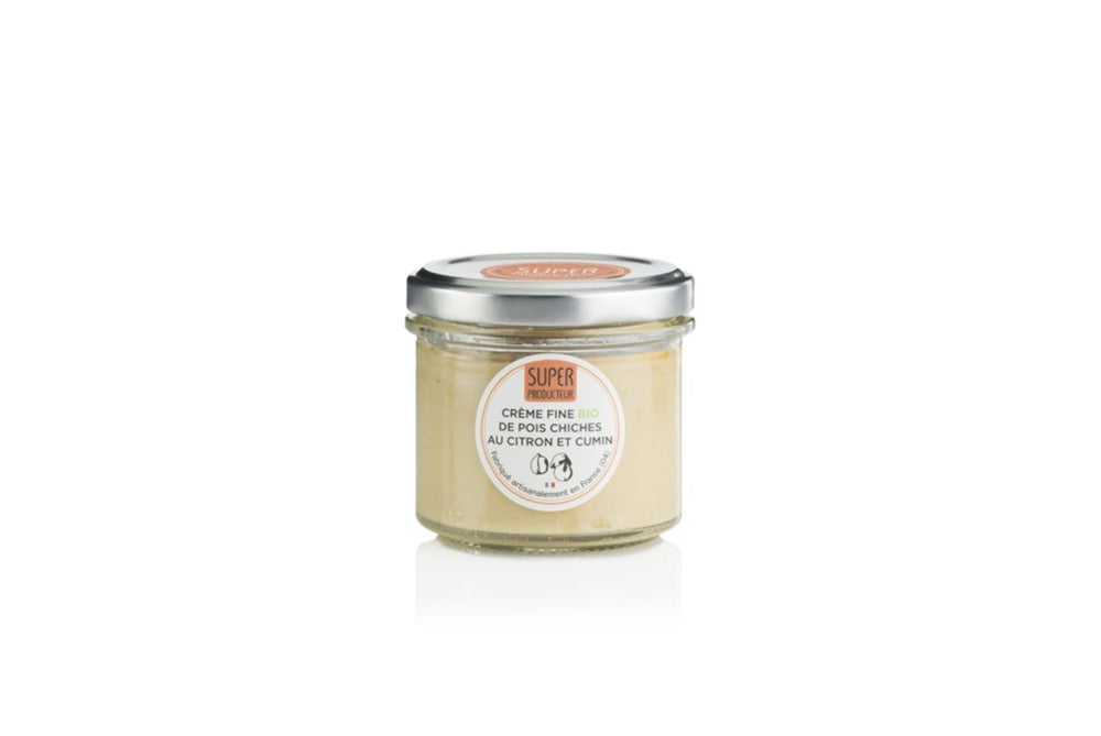 Crème de pois chiches citron cumin Super producteur