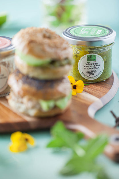 Crème de basilic au parmesan Pesto Super producteur
