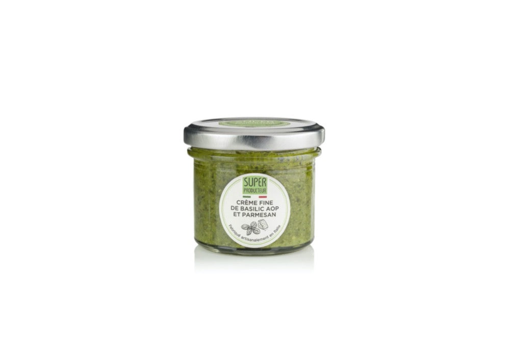 Crème de basilic au parmesan Pesto Super producteur