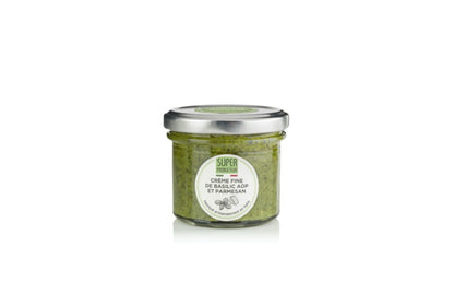 Crème de basilic au parmesan Pesto Super producteur