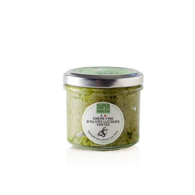 Crème fine l'olives lucques vertes