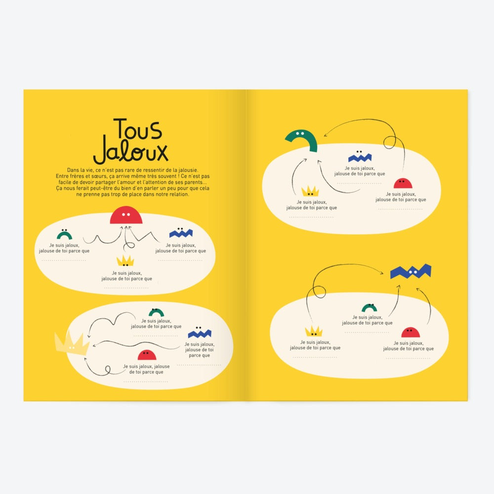 Entre frères et soeurs, livre à remplir à deux. Edition Minus