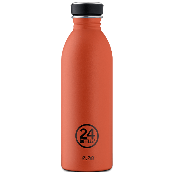 Gourde en inox couleur terracota pachino24 bottles